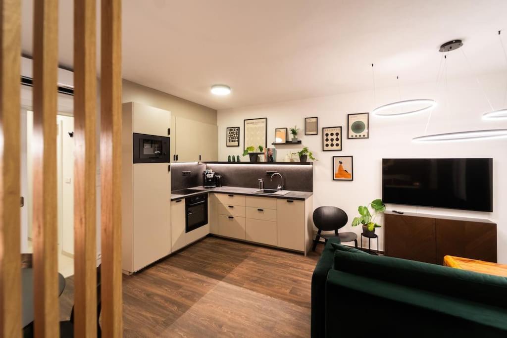 Green Garden Sauna Apartment 布尔诺 外观 照片